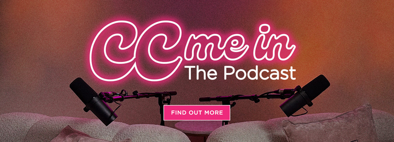 CC me in podcast banner